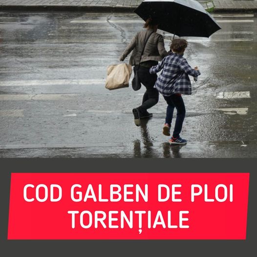 Cod Galben De Instabilitate Atmosferică în Mai Multe Județe Din țară. Harta Județelor Unde Vor Fi Vijelii